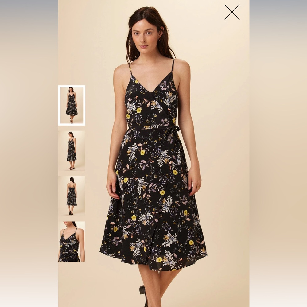Amour Vert Varden Washable Silk Dress